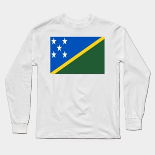 Solomon Islands flag Long Sleeve T-Shirt